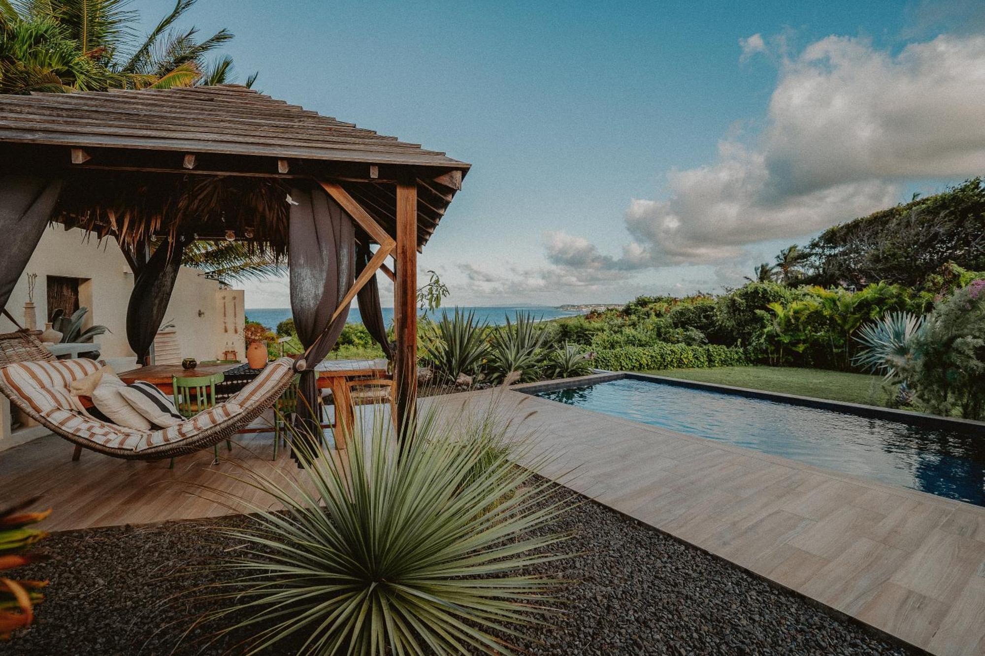 Villa Manika Vue Mer Le Moule Exterior foto